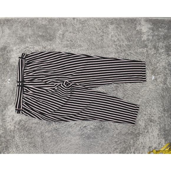 Torrid Women's Plus Size 0 Dress Pants Skinny Pants Black Polyester Drawstring - Picture 7 of 8